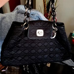 Dior quilted handbag